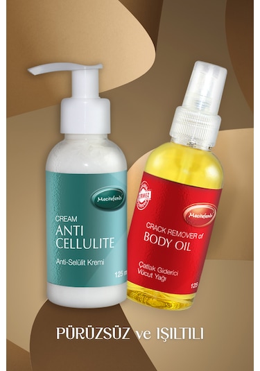 Mecitefendi Selülit Kremi 125 Ml + Çatlak Vücut Bak