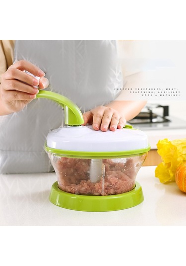 Homyl Manuel Mutfak Robotları El Kumandalı Gıda Parçalayıcı Yeşil