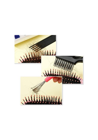 Adet Saç Fırçası Temizleme Aracı Tarak Temizleme Saç Fırçası Saç Fırçası Temizleyici Tırmık Kir Çıkarmak İçin Ev Ve Salon Kullanımı