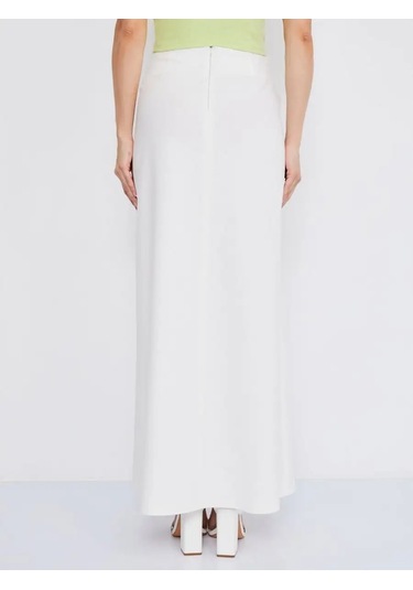 O'riga Uzun Etek Büyük Beden Maksi Yere Kadar 155706242 Sütlü