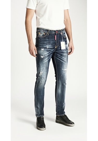 Barmore Mavi Erkek Denim Mavi
