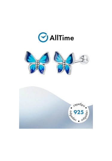 Bamoer Küpe Küpeler "kelebekler" 925 Ayar Gümüş Emaye İle 291696408 Diğer