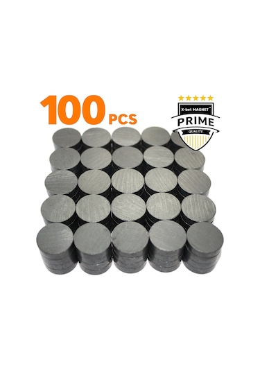 100 Adet 15X3 Yuvarlak Mıknatıs - Kına Sünnet Süsleme Mıknatısı 230318722