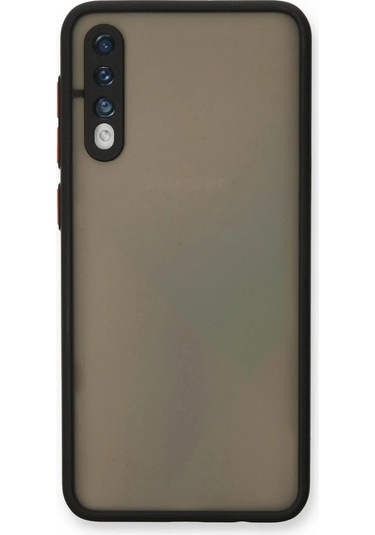 Durukar Samsung Galaxy Uyumlu A30s Kılıf Montreal Silikon Kapak - Siyah