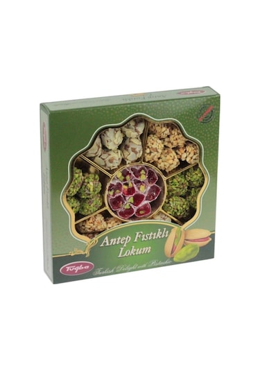 Tuğba Kuruyemiş Antepfıstıklı Atom Mix Lokum 460 Gr