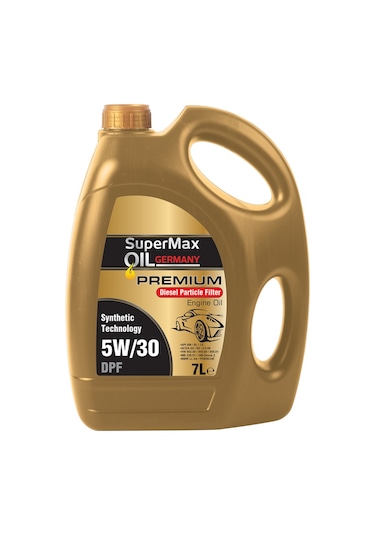 Supermax Oil Germany Premium 5W-30 DPF Sentetik Motor Yağı 7 L