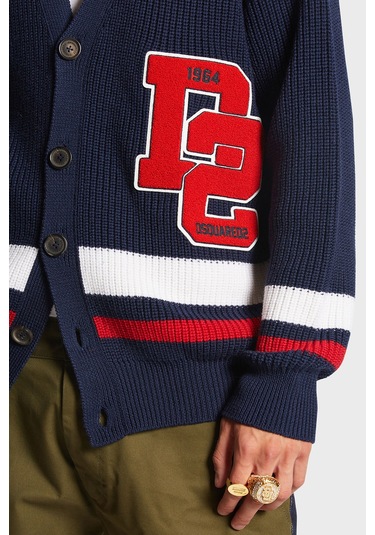 Dsquared2 Erkek Hırka S74ha1420 S18431 961 Lacivert Lacivert