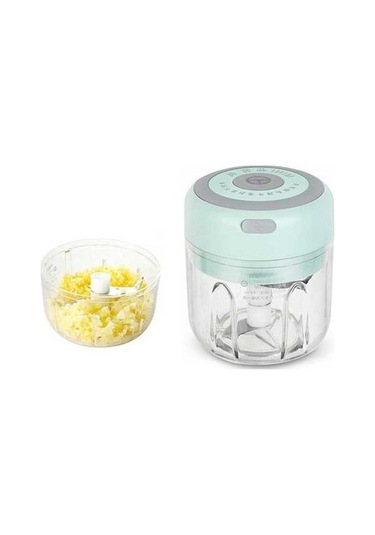 Primepickings Zm-14 Mini Sarımsak Ezici, Yeşil Yüksek Bardak 250ml + Küçük Bardak 100ml Kullanışlı Ve Pratik Sarımsak Ezme Çözümü Diğer