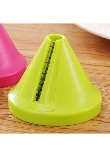 Spiralizer Sebze Dilimleyici, El Tipi Spiralizer Sebze Meyve Kabak Erişte Yapıcı Rende Dilimleyici Kesiciler, Mutfak Aleti Yeşil