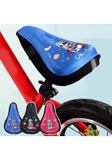 Suntek Çocuk Bisiklet Koltuk Minderi Kılıfı Erkek Kız Mavi