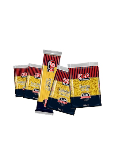 Oba Makarna Paketi 5 x 500 G