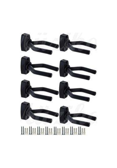 Gitar Bağlama Ukulele Duvar Askısı Standı 8 Adet Dübel Ve Vida Dahil