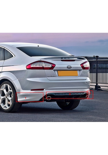 Ford Mondeo Arka 3 Parça Tampon Eki