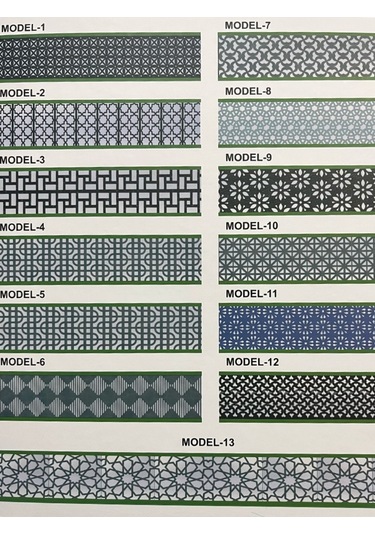 Beyaz Beyaz Lazer Keslimli Stor Perde Mdl 3 Beyaz