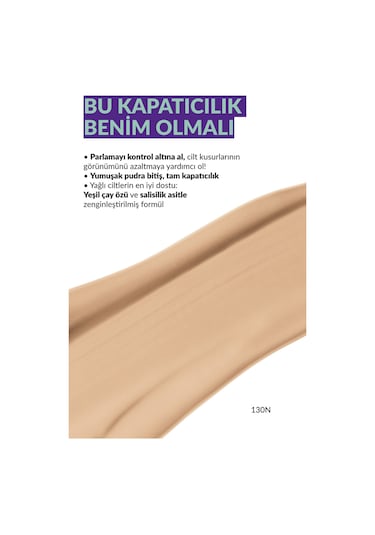 Avon Color Trend Mat Fondöten 13n Alabaster
