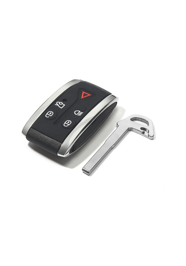 5 Düğmeli Araba Uzaktan Anahtar Kapağı Jaguar X Xf Xk Xkr İçin Dayanıklı Araba Anahtarları Kılıfı