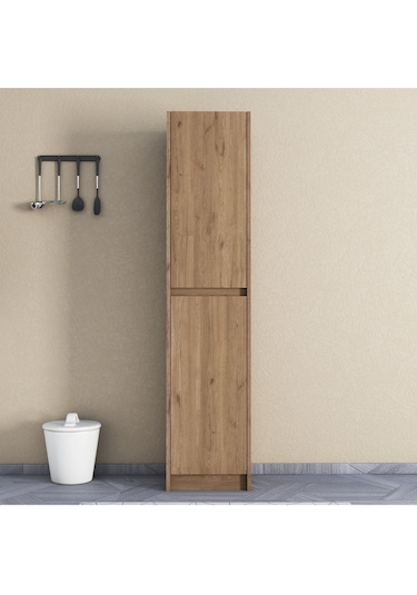 Umg Mobilya Patentli Astira Kulpsuz Boy Dolabı, Mutfak Dolabı, Ayakkabılık, Kiler/banyo Dolabı, Elbise Dolabı Meşe