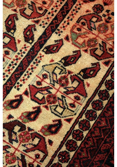 Belliç El Dokuma Yün Halı - Leh1004500161 Kırmızı