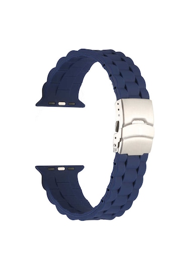 Watch 44mm Krd-72 Uyumlu Ecrz Kordon-lacivert