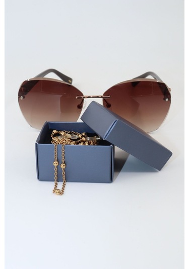 Çelik Gold Renk. Gözlük Zinciri. Özel Tasarım Steel. Gözlük İpi. Gözlük Askısı. Unisex Gold