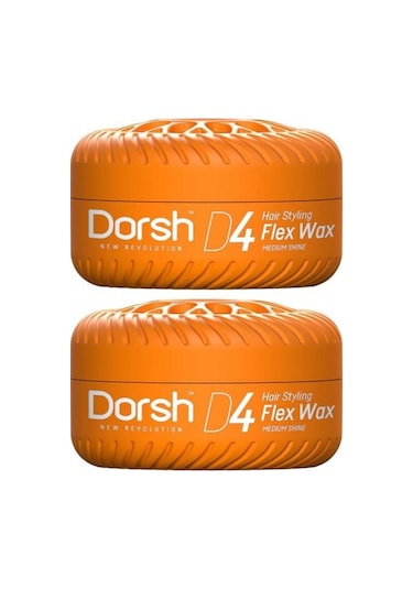Dorsh Saç Şekillendirici Wax Flex Wax D4 150 Ml 2 Adet