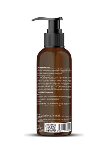 From Natura Tea Tree Mint Şampuan 100 ML