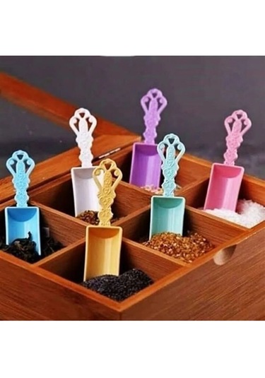 Çok Renkli 6'lı Baharat Küregi Asorti