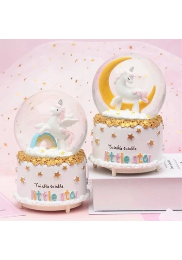 Unicorn Kar Küresi Orta Boy - 9087434048786ynt