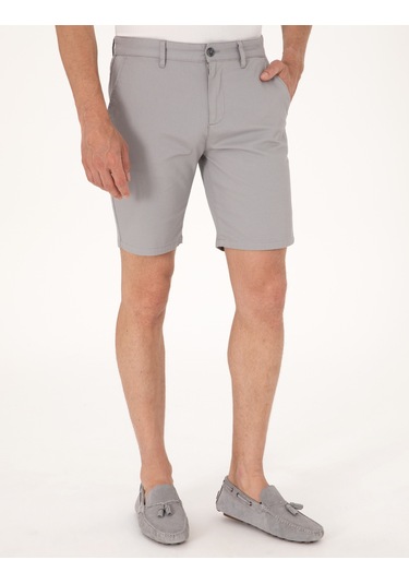 Pierre Cardin Erkek Gri Şort / Bermuda 50308132-vr024 Gri