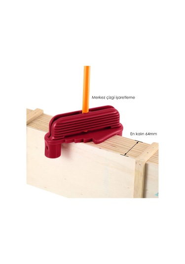 Rox Wood 0118 Abs Merkez İşaretleme Aparatı