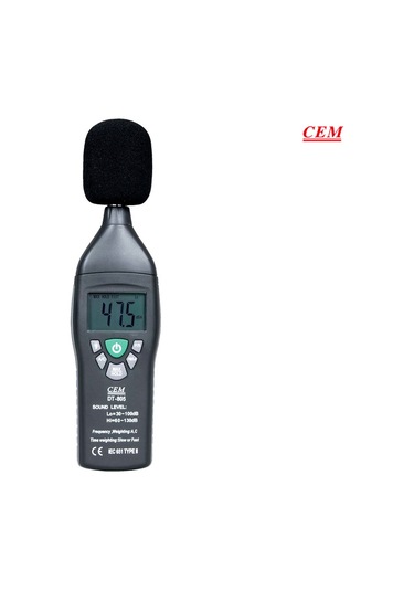 Cem Dt-805 Dijital Gürültü Seviyesi Ölçer