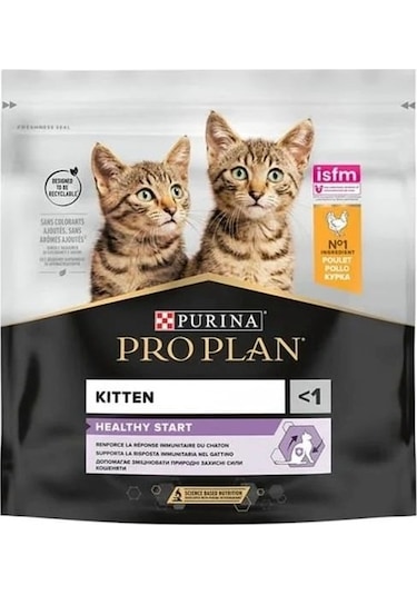 Purina Pro Plan Kitten Yavru Tavuklu Kedi Kuru Mama 400 G