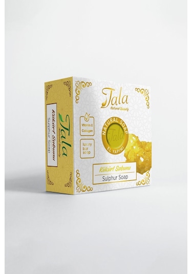 Tala Kükürt Sabunu Cilt Ve Yüz Temizleyici Arındırıcı Kükürtlü Sabun 150 G
