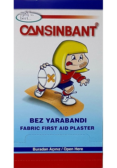 Cansın Bant Bez Yara Bandı 300 Adet
