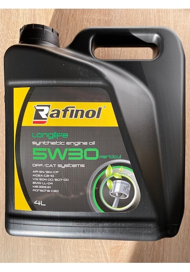Rafinol Longlife 5W-30 Ll Acea C3 / Dpf Motor Yağı 4 L