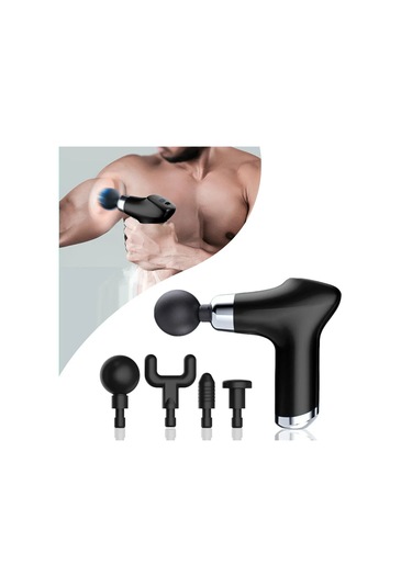 Şarj Edilebilir Küçük Yüz Tabancası Derin Doku Masaj Aleti - 6 Hız Ayarı 5256 Çok Renkli