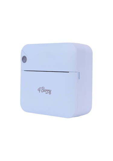 C17m Mavi Mini Bluetooth Yazıcı Termal, Portable, Kartuşsuz Bas