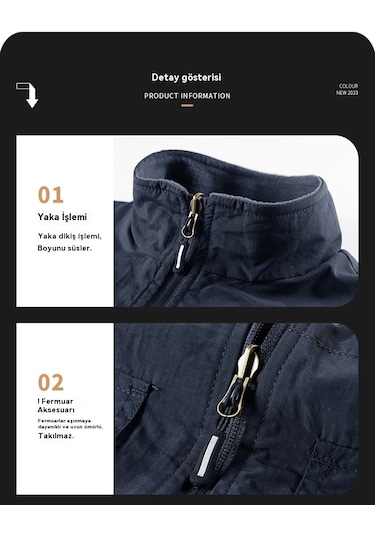 Erkekler İçin Çift Taraflı Polar Yelek Siyah