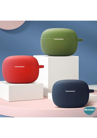 Microsonic Jbl Uyumlu Wave 200 Mat Silikon Kılıf Beyaz