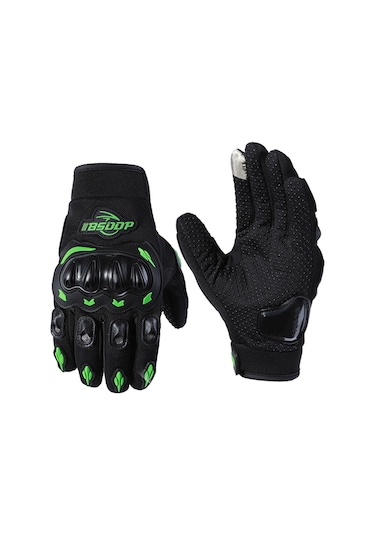 Bsddp Binici Kaymaz Anti-damla Motosiklet Sürme Eldiveni Xl Siyah - Yeşil Xl