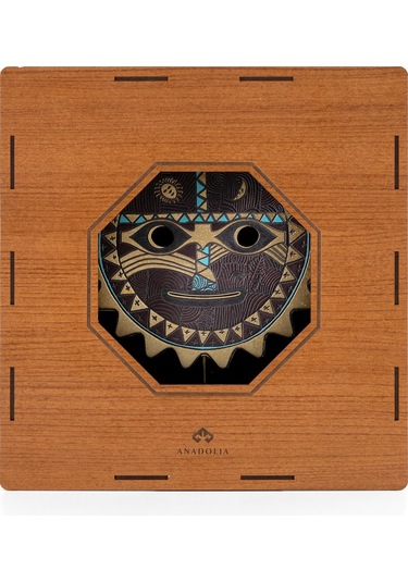 Şaman Güneş Mask Dekoratif Obje