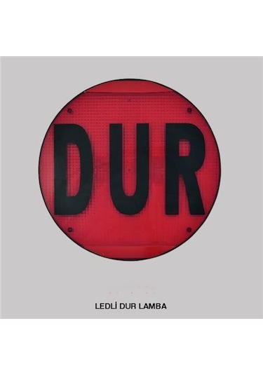Dur Levhası Işıklı Bantlı Buluş Ledli Bk71al