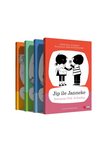 Jip İle Janneke Seti 4 Kitap