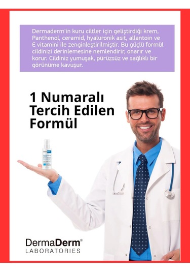 Dermaderm Nemlendirici Yüz ve Vücut Kremi 100 ML