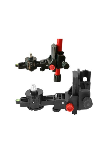 Dianziye 360 Derece Ayarlanabilir Abs Dikey-düz Çift Taraflı Klemli Duvar-tavan Yüksek Sabitlikli İnce Ayarlı Konumlandırıcı