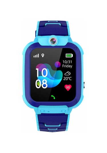 Geeroyoo JZR GY 1.44" Çocuk Lbs Takip Sos iki Yönlü Görüşme Sesli Sohbet Güvenlik Alanı IP67 Su Geçirmez i Akıllı Saat