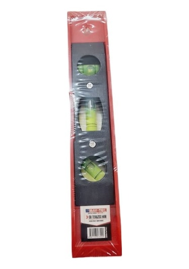 Bay Tec Mıknatıslı Mini Su Terazisi 23 Cm 2 Adet