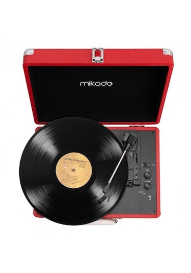 Mikado MN-P317  Nostalgia Bluetooth Pikap Kırmızı