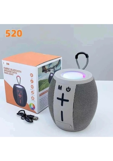 Oldfriend Jc 520 Rgb Kablosuz Bluetooth Hoparlör Gri