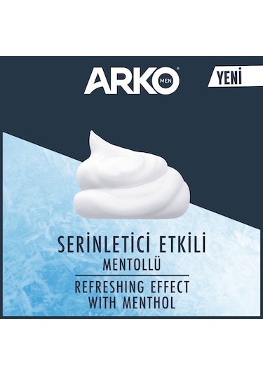 Arko Men Tıraş Köpüğü Cool & Sensitive 4x200 Ml